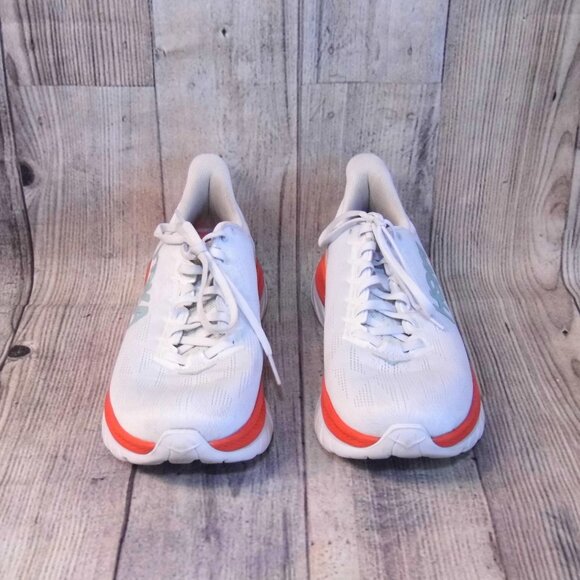 HOKA ONE ONE Mach 4 White Fiesta Sneakers Womens Size 8.5 B - Picture 4 of 7